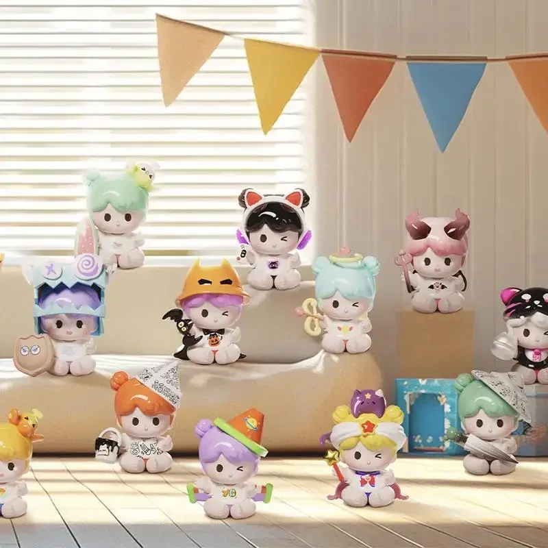 

Yoyo сменная маленькая серия Yo, мини-слепая коробка, сумка для догадок, загадочная коробка, игрушки, кукла, милая аниме-фигурка, коллекция настольных украшений