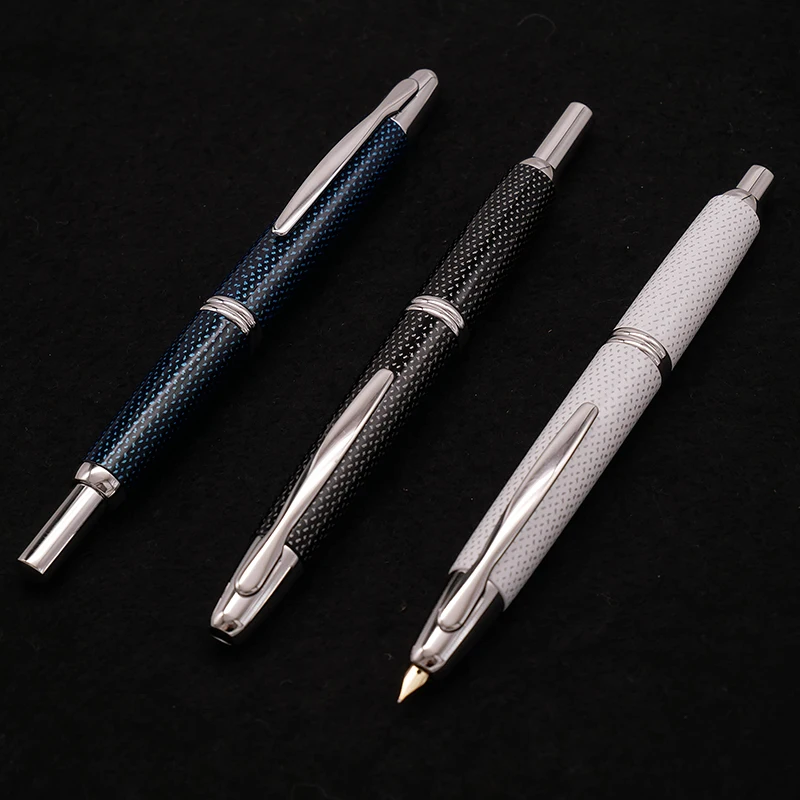 Japanese Pilot 18K Gold Nib Retractable Fountain Pen Matte Men's Gift Business Signature Birthday Present