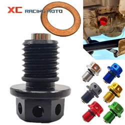 M12xP1.5 Oil Drain Plug Bolt Screw For Honda CRF XR Z 50 CR 80 125 250 480 500 125R 250R XR 100 250 350 500 650L 1974-2013