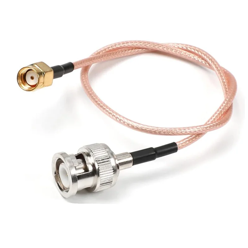 RG316 Coaxial Cable Low Loss 50ohm BNC Male Female to RP-SMA Male Adapter for Antenna/Radio/WiFi/LAN