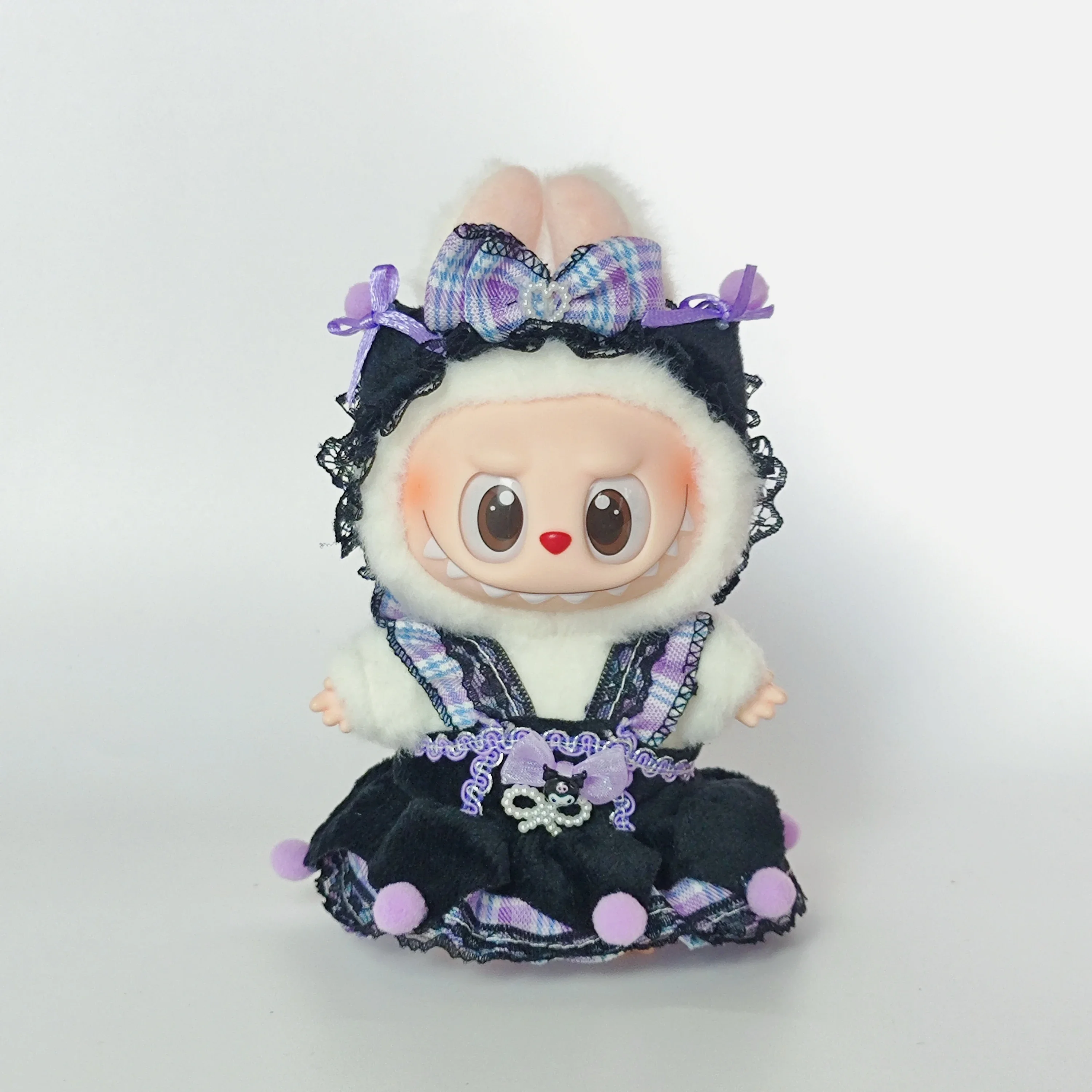 Clothes for labubu  Baby Clothes Accessories For Korea Kpop Exo Labubu Idol Dolls Skirt Doll Clothes Clothing Fans Overalls