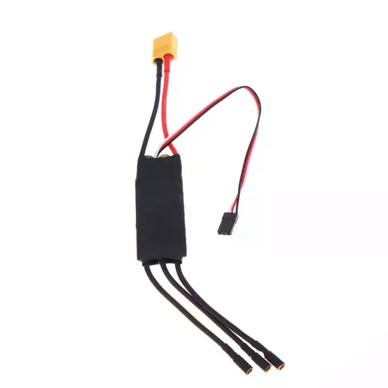 1Pcs Brushless ESC 2-4S BEC ESC HV Bidirectional Brushless ESC 30A 40A For RC Boat Underwater