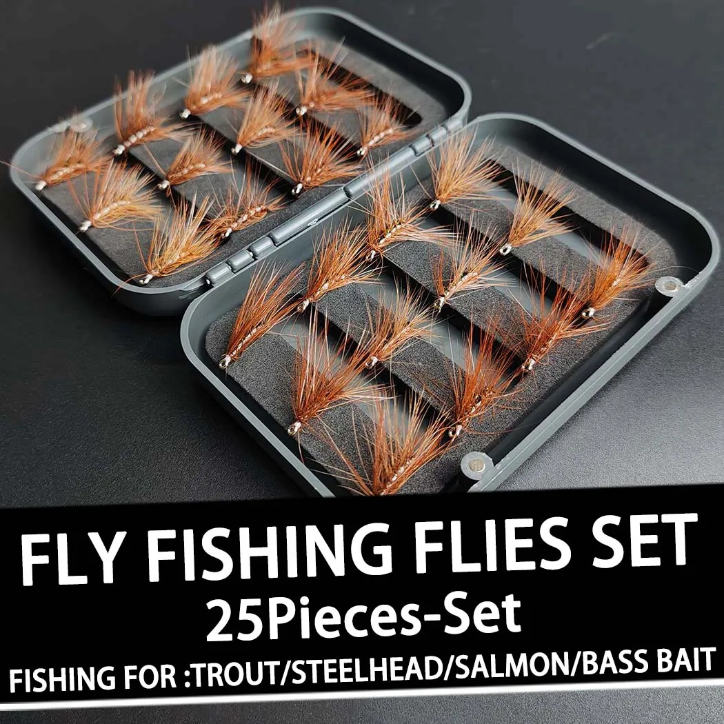 (25Pcs Flies Set )F…