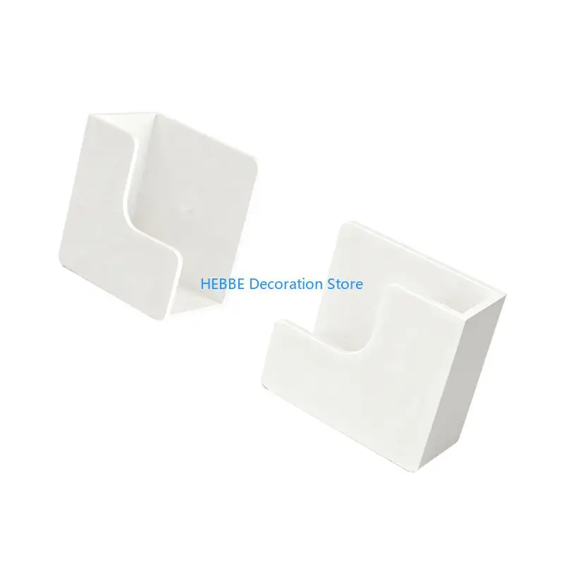B0KC Portable Living Scale Mounting Bracket Wall Organizers For Tablet Cutting Board Kitchen Bathroom