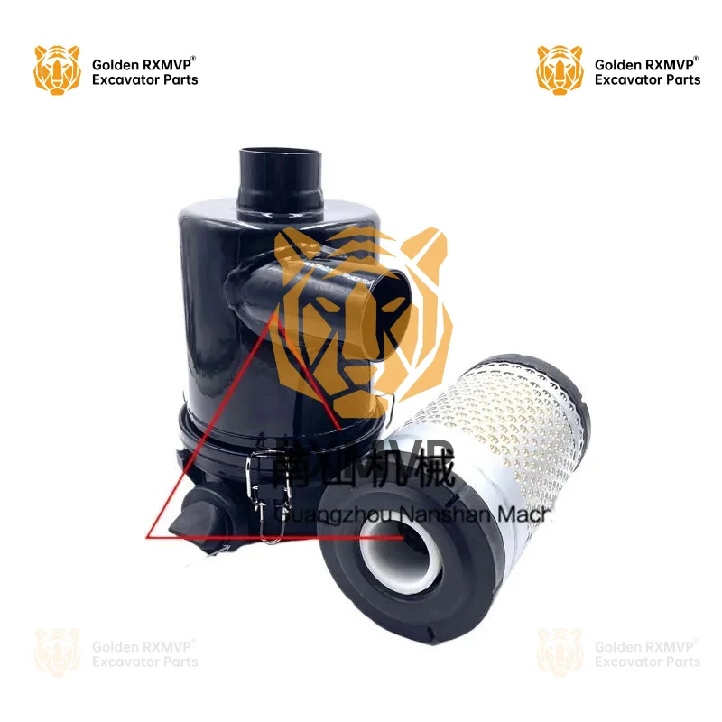 For Kubota KX15/20 Air Filter Housing Assembly Air Filter Housing Cover Air Filter Rear Cover Excavator Accessories