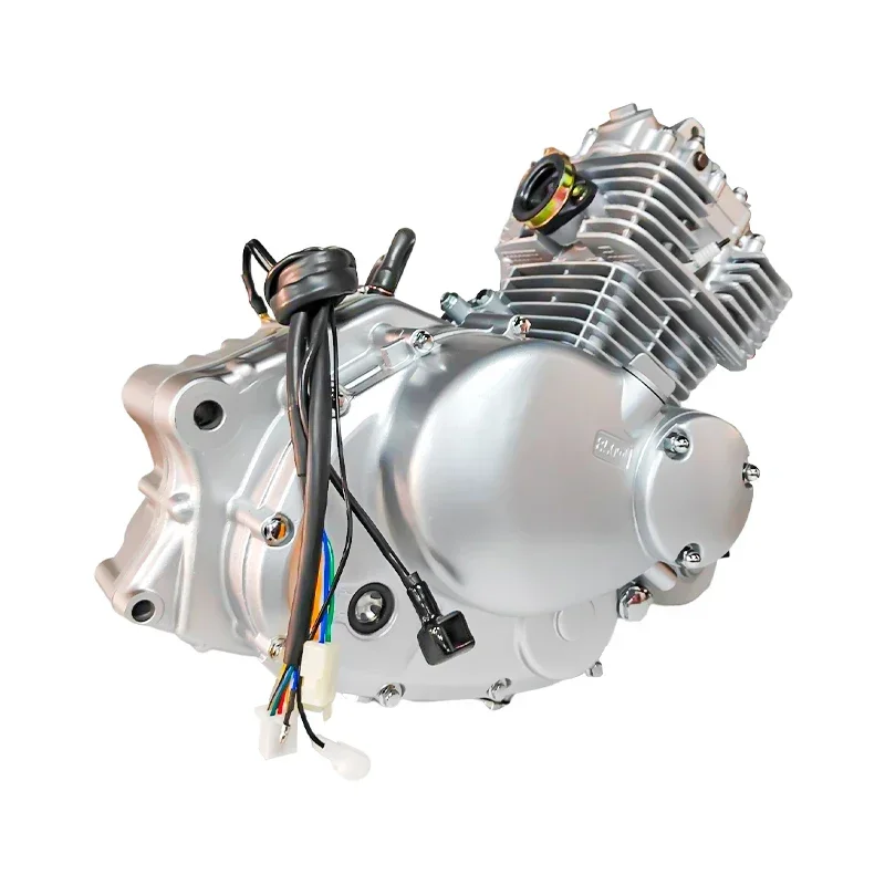 Hot Sale Practical 125cc Motorcycle Engine Assembly Start air Cooled Motorcycle Engine 5 Gear Motorcycle 4 Stroke Engine