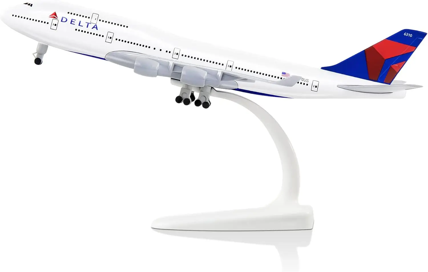 

1/300 20cm American Delta Airplane Model Airplane B747 Model Plane for Adults Collection Office Desktop Decoration Birthday Gift