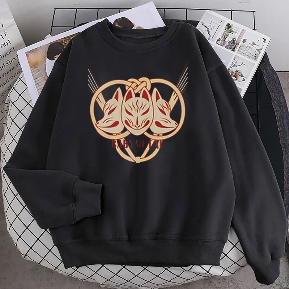 Babymetal Metal Galaxy Japan Death Metal Bandgraphic Sweatshirts Hip-hop Rock Band Casual Long Sleeve Y2k Aesthetic Clothing