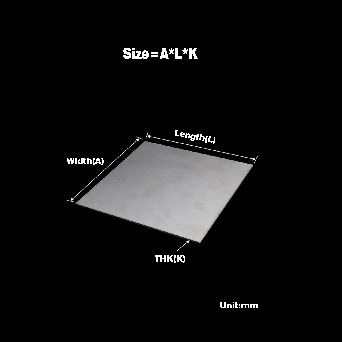 

Pure Titanium Plate/TC4 Titanium Alloy Plate Thin And Thick Material/High Temperature Resistance Thickness: 0.5- 3.0mm