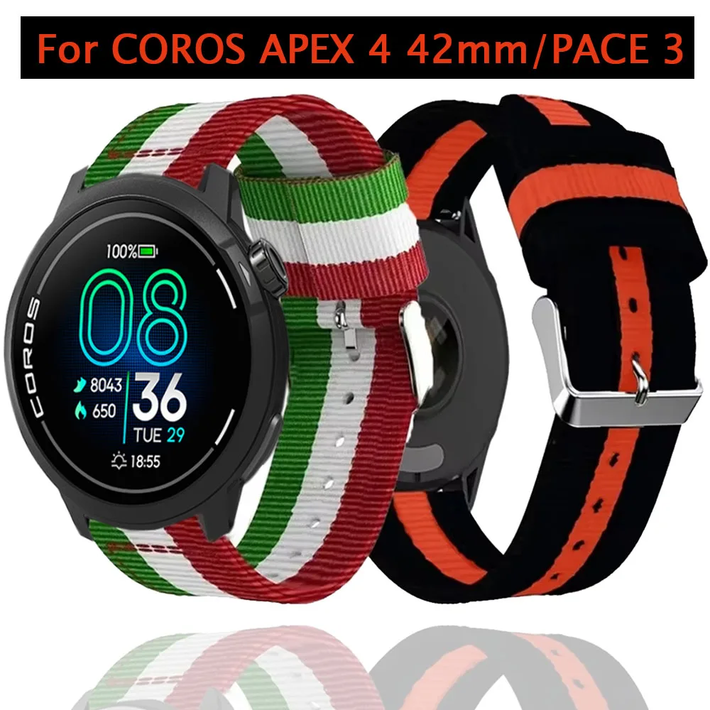 22Mm Canvas Nylon S…