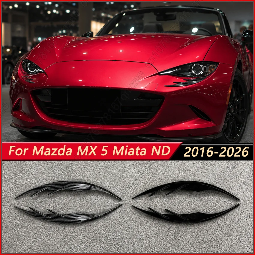 per-mazda-mx-5-miata-nd-2016-2026-rivestimento-sopracciglio-faro-anteriore-nero-lucido-accessori-tuning-esterni-per-auto