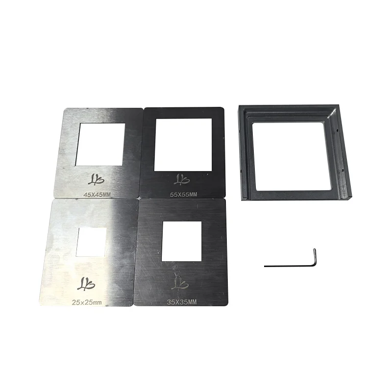 LYBGA IR Mate عاكس IR غطاء عاكس السخان العلوي مجموعة عالمية لمحطة إعادة العمل BGA بالأشعة تحت الحمراء #5