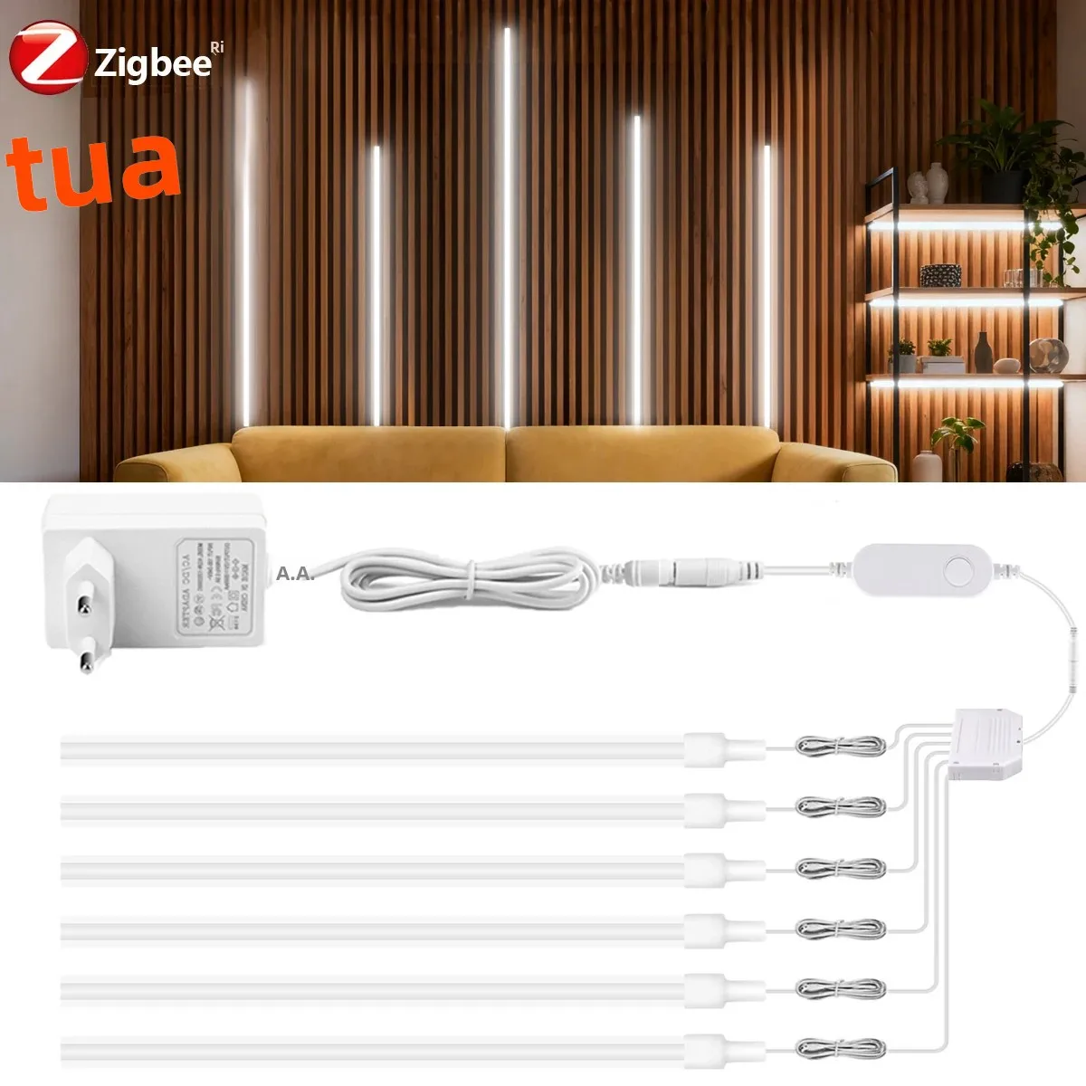 striscia-led-neon-in-silicone-puro-2-4-6-pezzi-24v-tuya-zigbee-cob-illuminazione-integrata-per-pannelli-fonoassorbenti-e-armadi-multistrato
