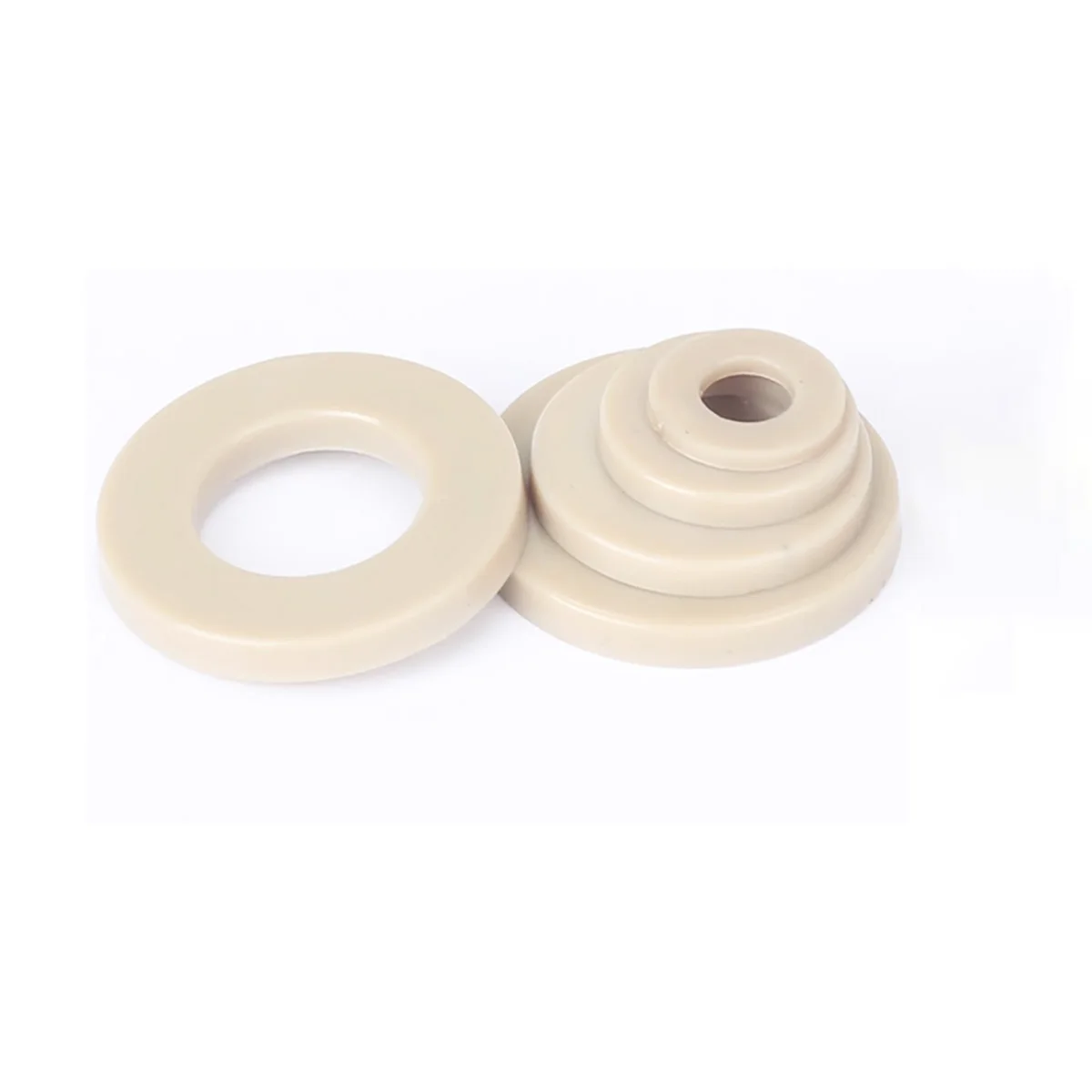 Nylon High-Temperature Resistant Circular Thickened Insulation Flat Washer M2M3M4-M12