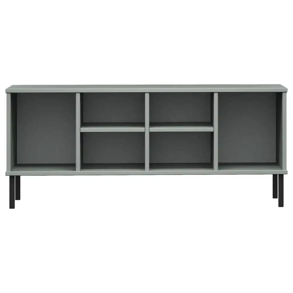 Z DU'S Modern Solid Wood Shoe Cabinet With Multi-level Storage Grids, Large Capacity. Supported By Metal Legs.Z