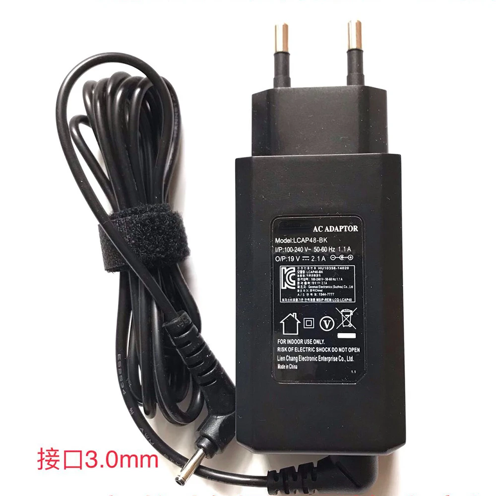 

LCAP48-BK ADS-40MSG-19 3.0mm Original Adapters 19V 2.1A Suitable for LG Parts AC/DC Adapter LCAP48 BK ADS 40MSG 19 Power Adapter