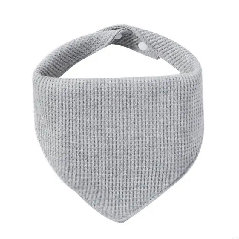

M89C Baby Bibs Waffles Saliva Towel Feeding Bib Burp Cloth Boy Girl Bib Shower Gift