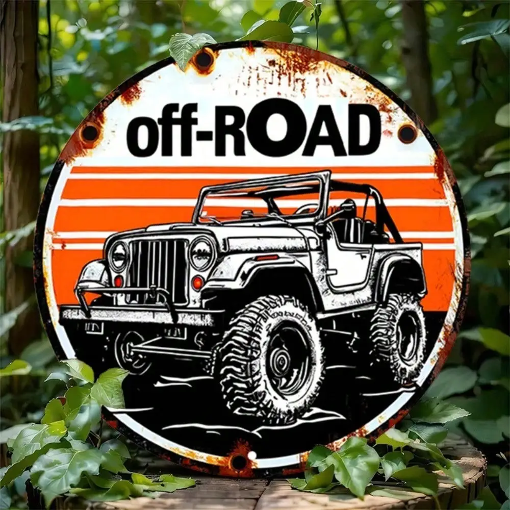 

Vintage Retro Tin Sign 12" Metal Wall Art for Garage Man Cave Bar Cafe