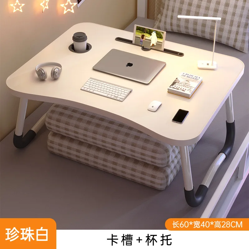 Bedroom Bed Bay Window Computer Desk Home Writing Student Desk Foldable Dormitory Simple Study