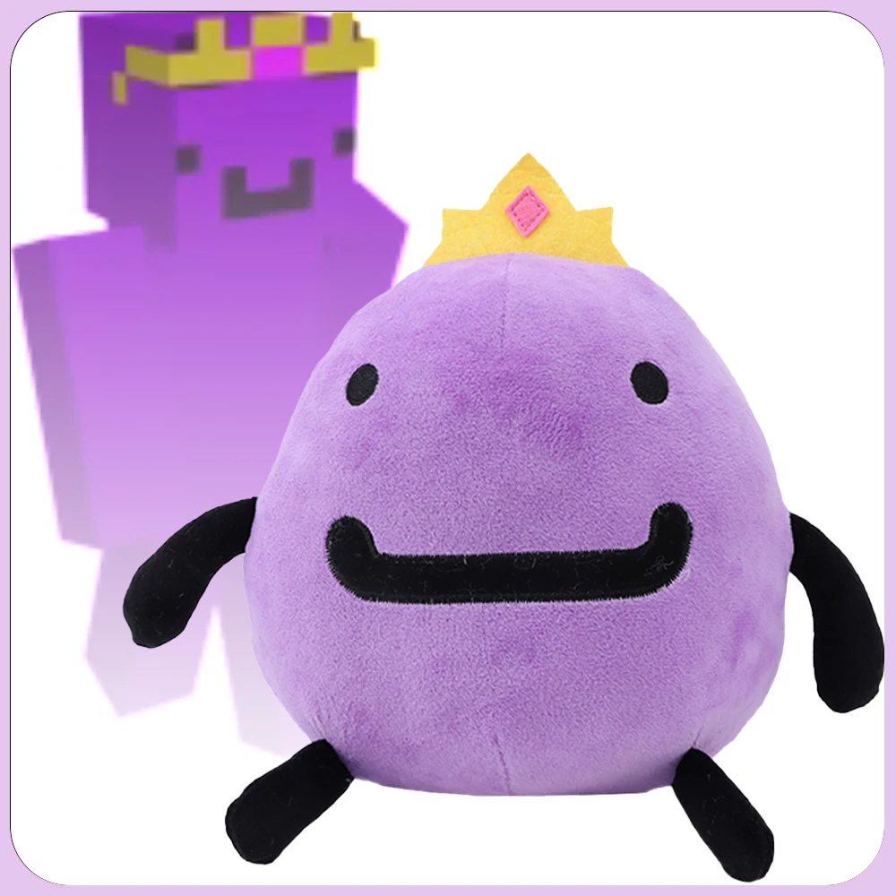 

Новинка 2026: Плюшевая игрушка Wemmbu, милая фиолетовая кукла, аниме-атрибутика, мягкая коллекционная кукла, украшение для комнаты, подарки на день рождения для детей