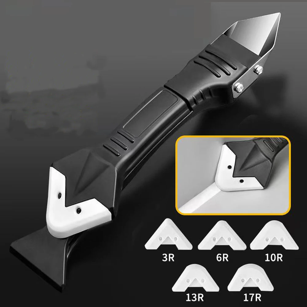 

1Pcs Multifunctional Glass Scraper Tool Beautiful Seam Scraper Kitchen and Bathroom Scraper Tool