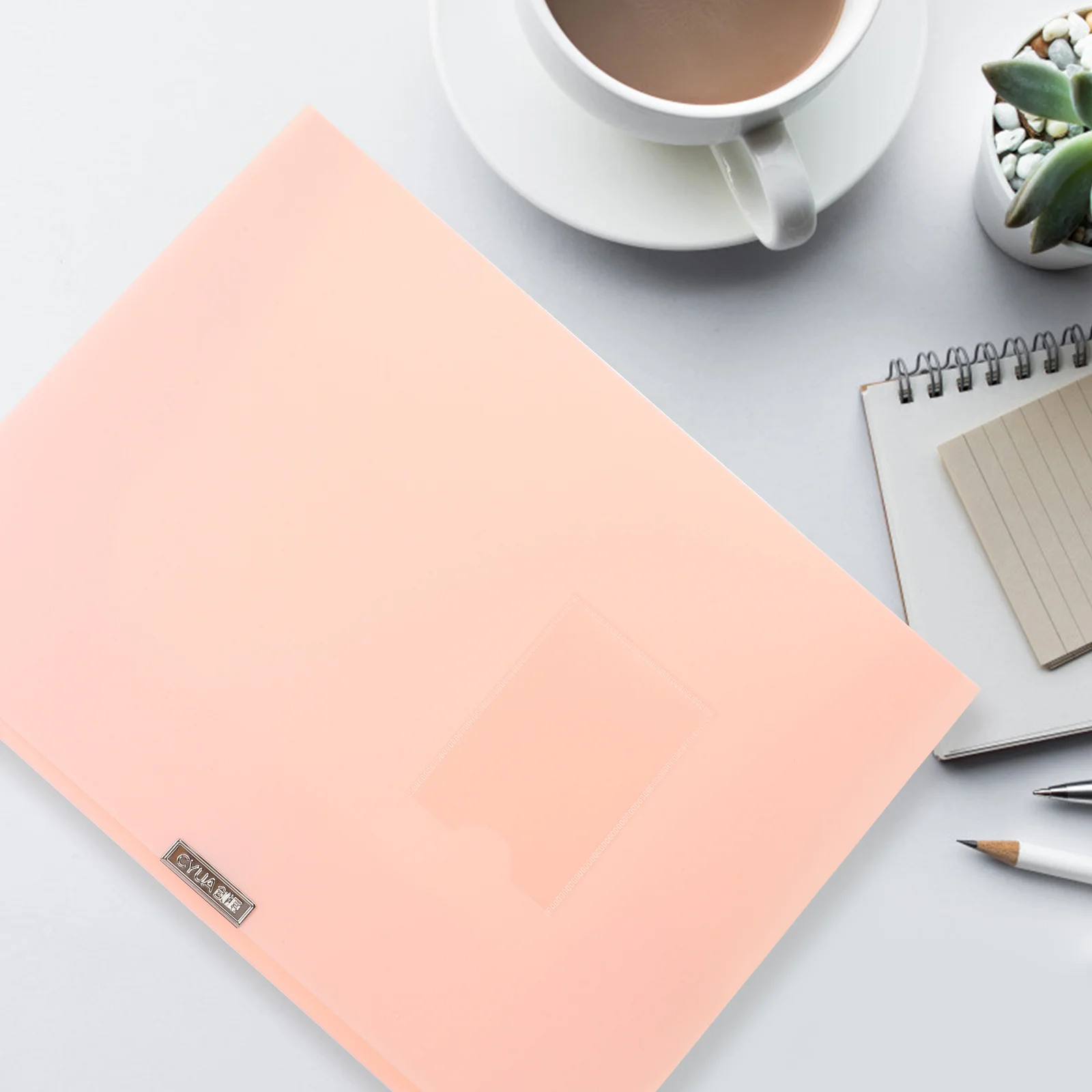 Scatola portadocumenti Organizzatore da tavolo resistente all'usura Scatola portadocumenti in materiale PP Contenitore portadocumenti per ufficio