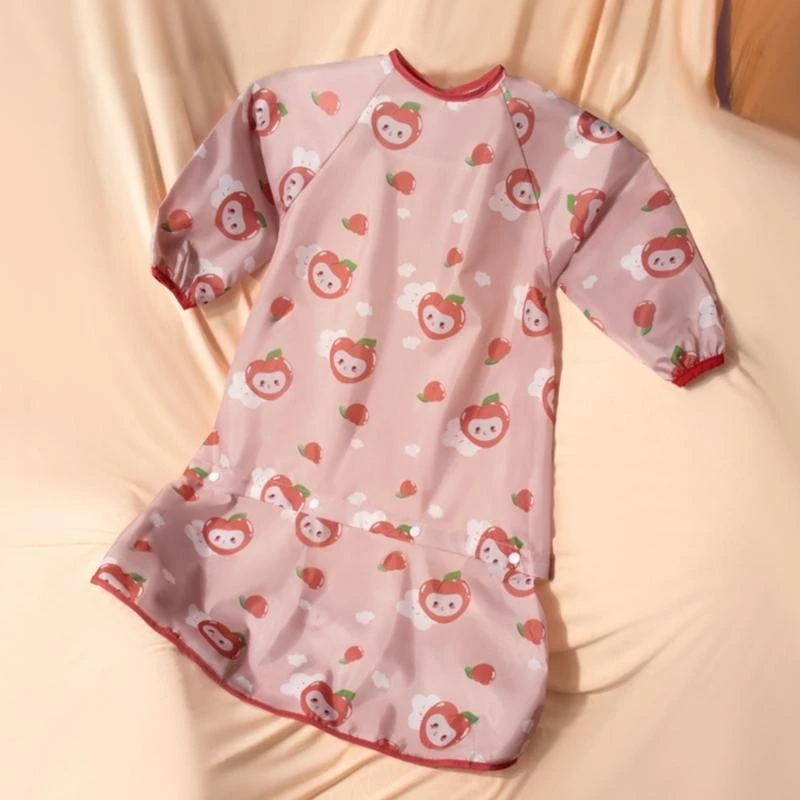 Y1UB Easy to Clean Chair Apron Versatile Chair Protector with sleeve/without Mealtime Essential for Messy Eater & Travel