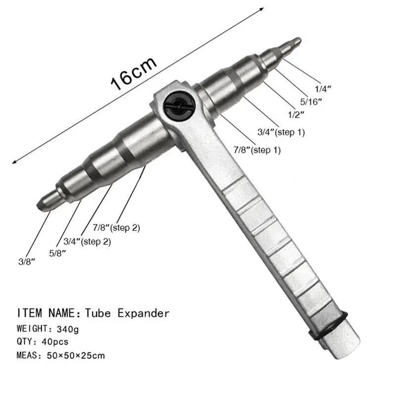 |NEWABAG|1 PCS Manual Tube Expander Hand Tools Air Conditioners Expanded Manual Refrigeration Tube Expander Manual Flari
