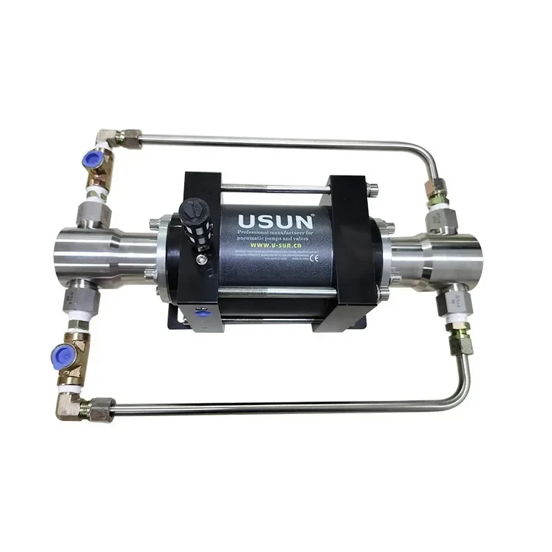 Durable In Use USUN Model:XT25 100- 200 Bar Output Air Over Water Pumps For Pressure Testing