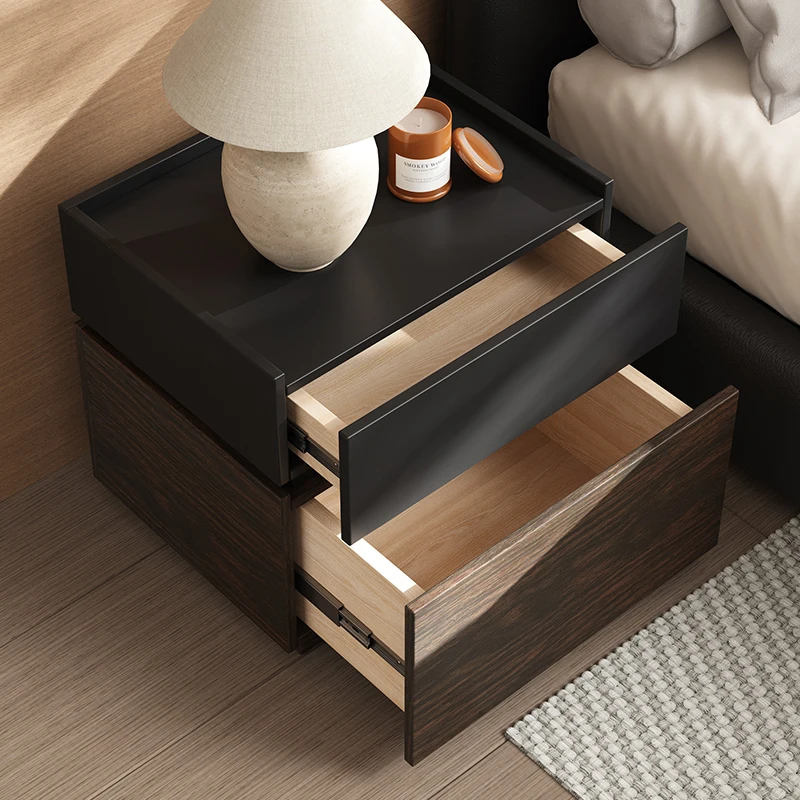 Soggiorno di lusso Comodino Camera da letto Armadi Organizzatore unico Comodino Semplice Legno Mesitas De Noche Mobili da esterno