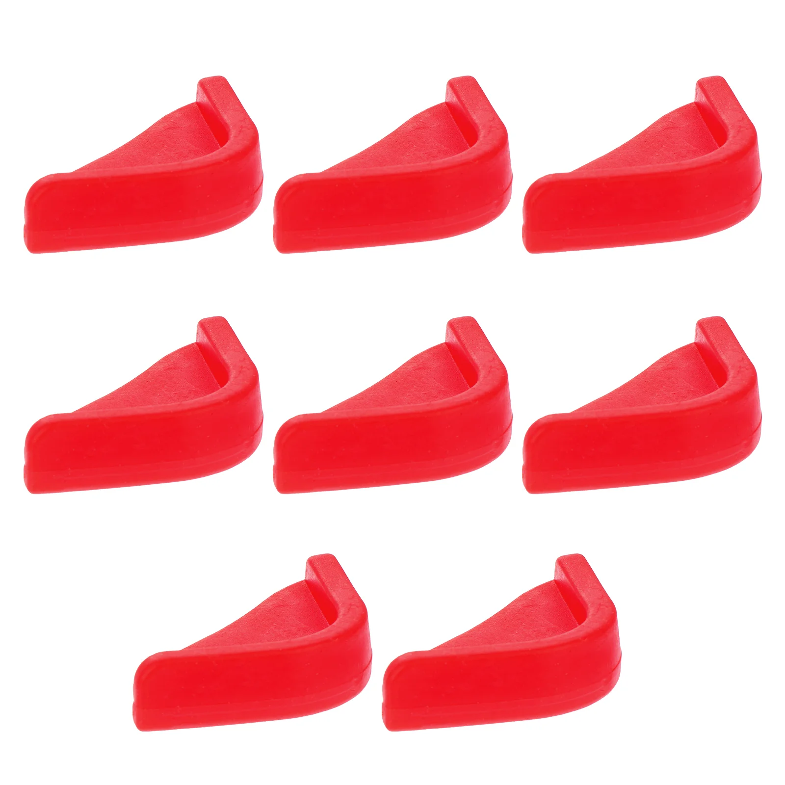 8 Pcs Defrosting Tray Board Corner Protector Cutting Fittings Accessories Chopping Riser Red Silicone Protective Cover Baby