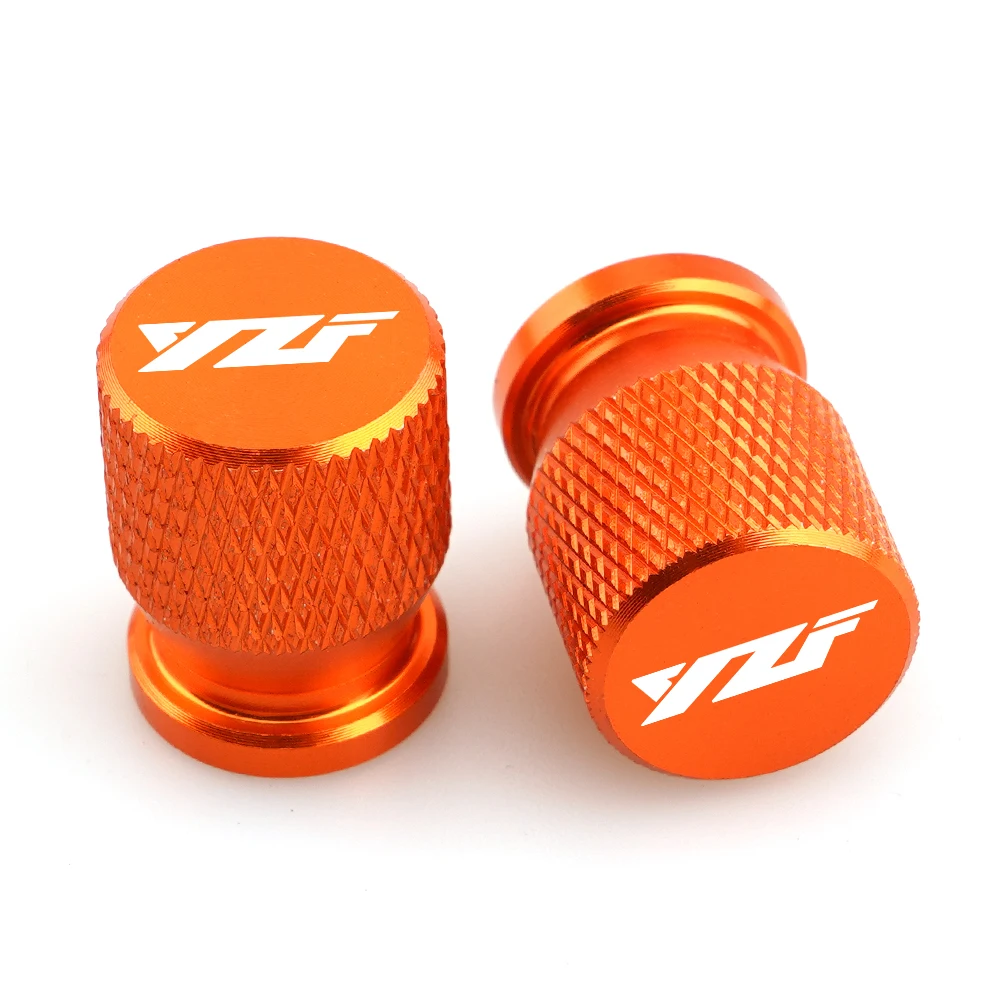 لياماها YZF R1 R3 R6 R25 R125 R7 YZF أعلى جودة دراجة نارية CNC الإطارات الجذعية غطاء الهواء غطاء محكم عجلة الاطارات صمام قبعات