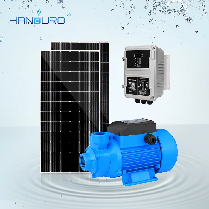 dc solar surface water pump irrigation 750w 60m QB booster pump homeuse