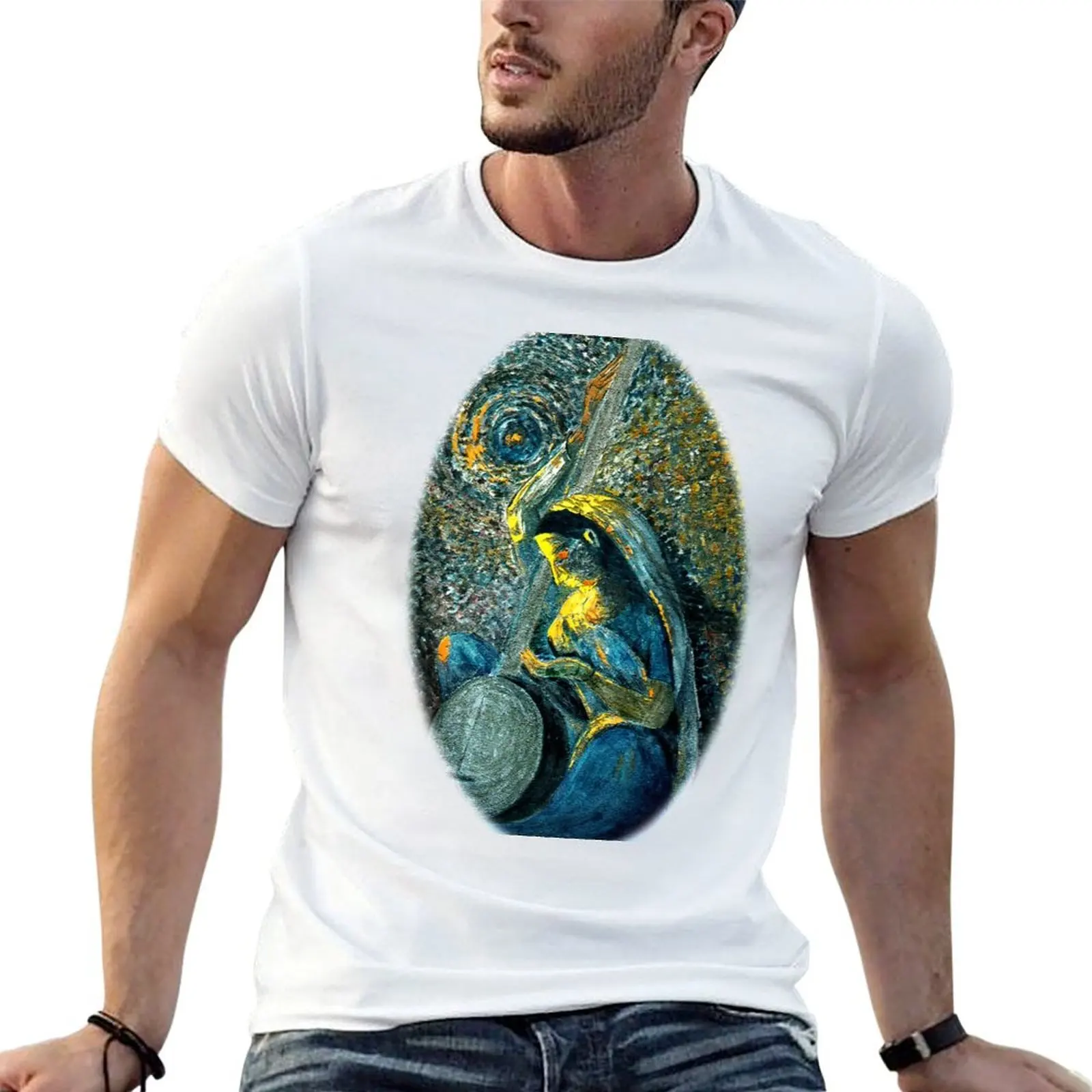 

MeeraBai - singing for Krishna T-Shirt t shirts with prints cotton t shirt man man t shirts cotton T-Shirt