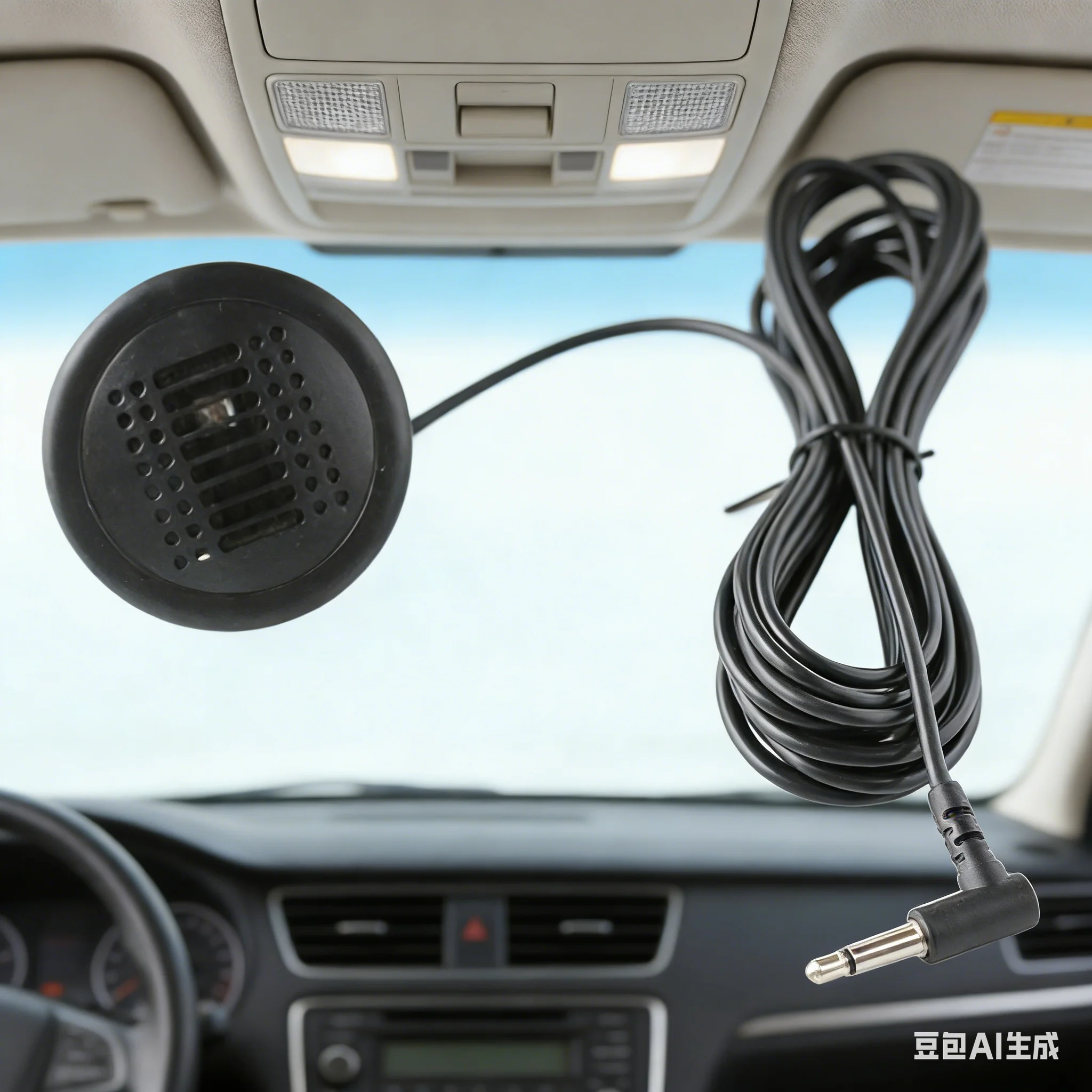 3.5MM Microphone Mic Car Audio Stereo Wired 7H5857155A For BMW For Benz For Android Radio External MIC Interface