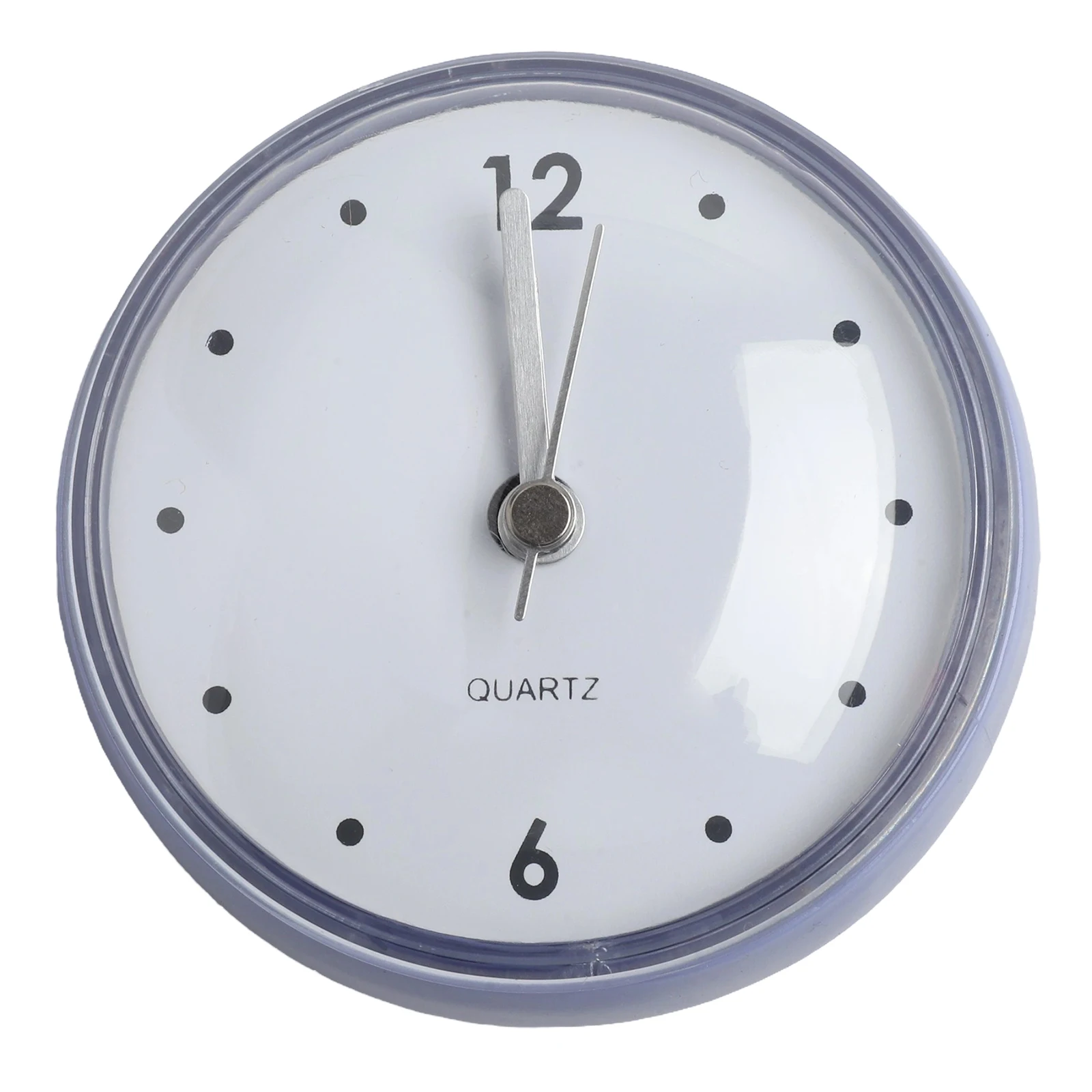 Kitchen Sucker Wall Clock Kitchen Bathroom For Home Wall Clock Sucker Wall Clock Bathroom Wall Clock Anti-Fog Blue