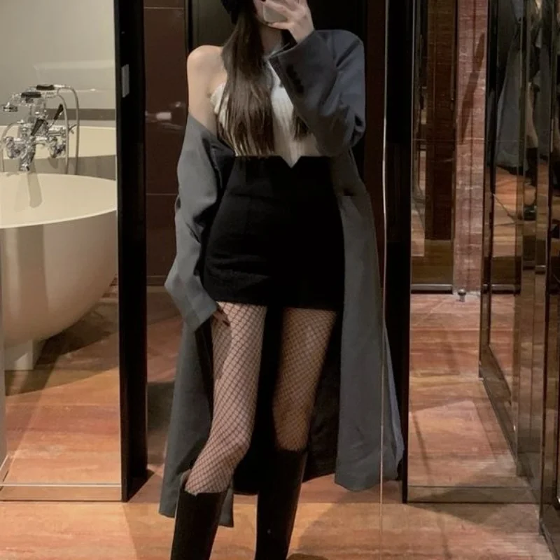 Mini Cute Women's Shorts Short Pants for Woman To Wear Skinny Sexy Knit Tight Kawaii Booty White Y2k Harajuku Outdoor Low Price