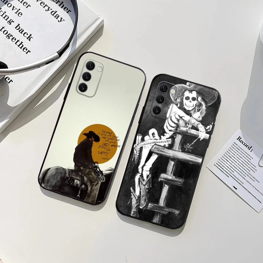 

Cowboy Phone Case For Samsung Galaxy A13,A21s,A22,A31,A32,A52,A53,A71,A80,A91 Soft TPU Protective Cover