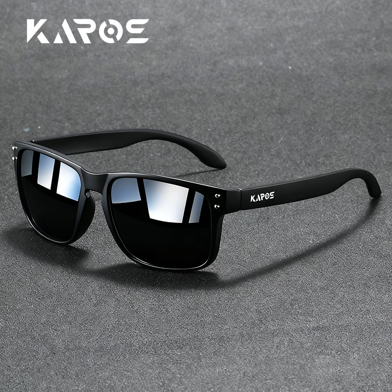 

KAROS Square Sports Sunglasses for Men and Women Anti-glare UV400 Protection Brand Design Retro Fashion