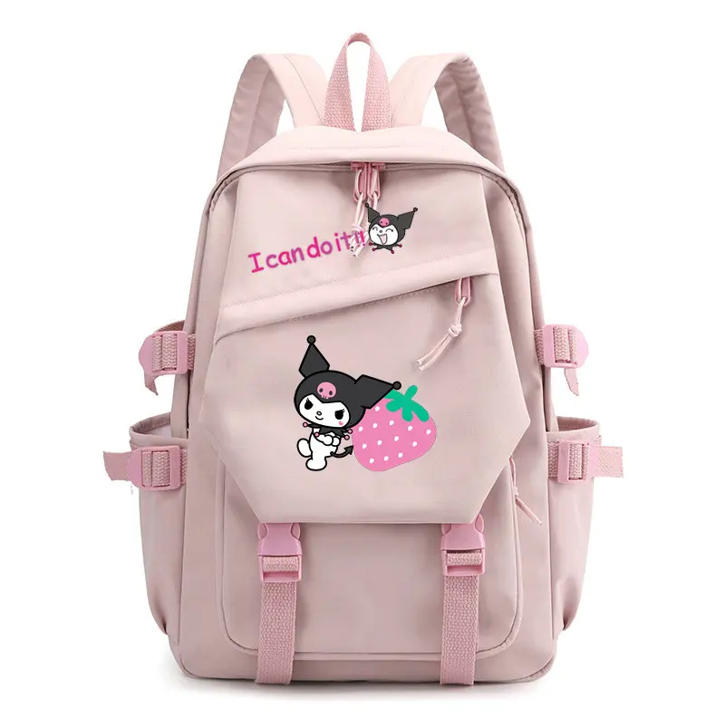 

Милый рюкзак mochila Kuromi для девочек, школьная сумка для подростков, рюкзак для ноутбука, женский рюкзак, рюкзак с героями мультфильмов, аниме