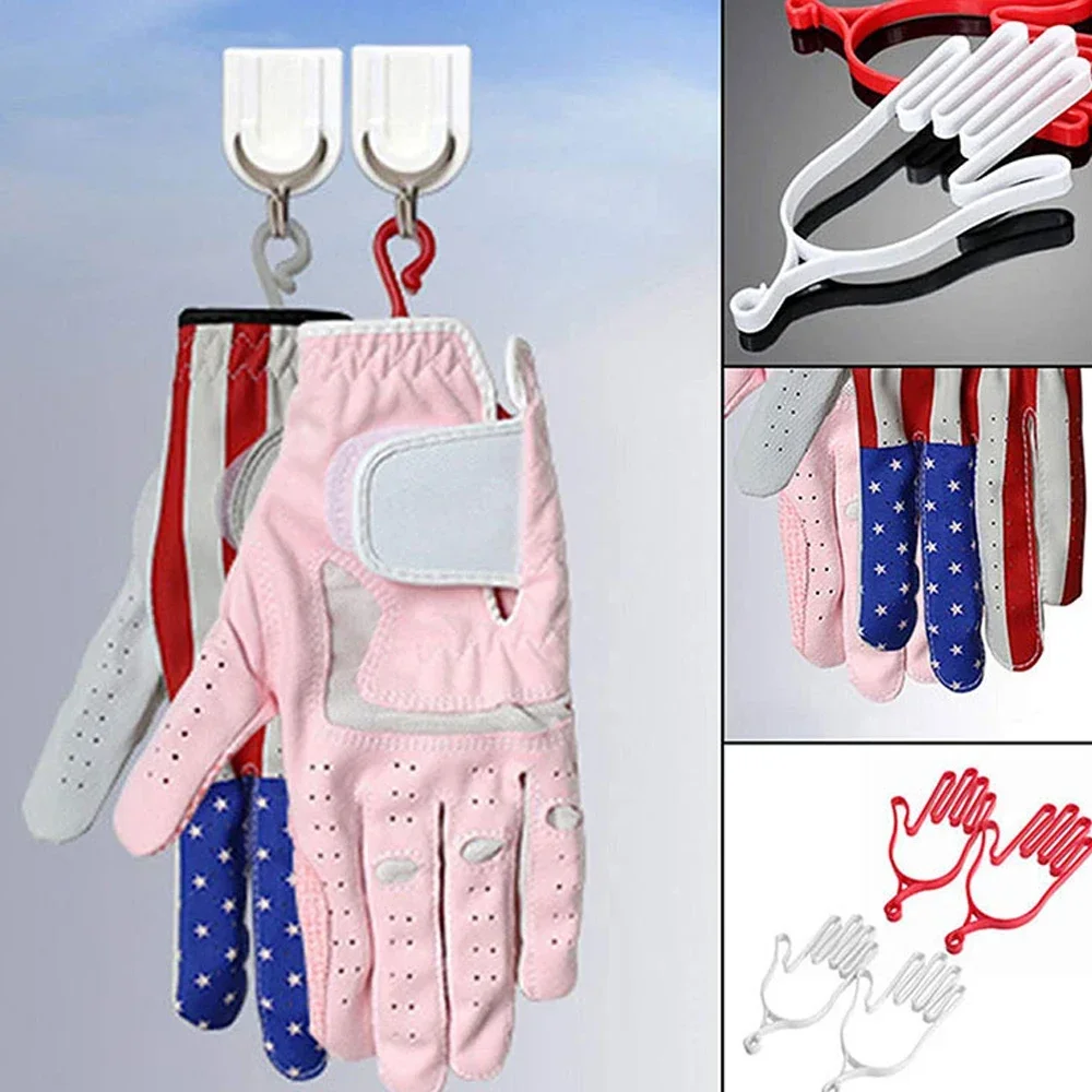 1Pcs Golf Gloves Stretcher Durable Outdoor Sport Gloves Holder Keeper Hanger Dryer Shaper Tool Accessories