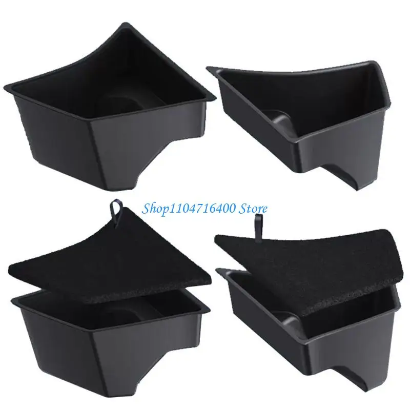 

y1gd For Car Trunk Side Storage Box Flocking Pad Partition Sorting