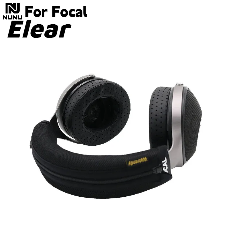 

NUNU Comfortable Zipper head beam protective cover For Focal Elear Headphones Head Beam Sleeve Cover