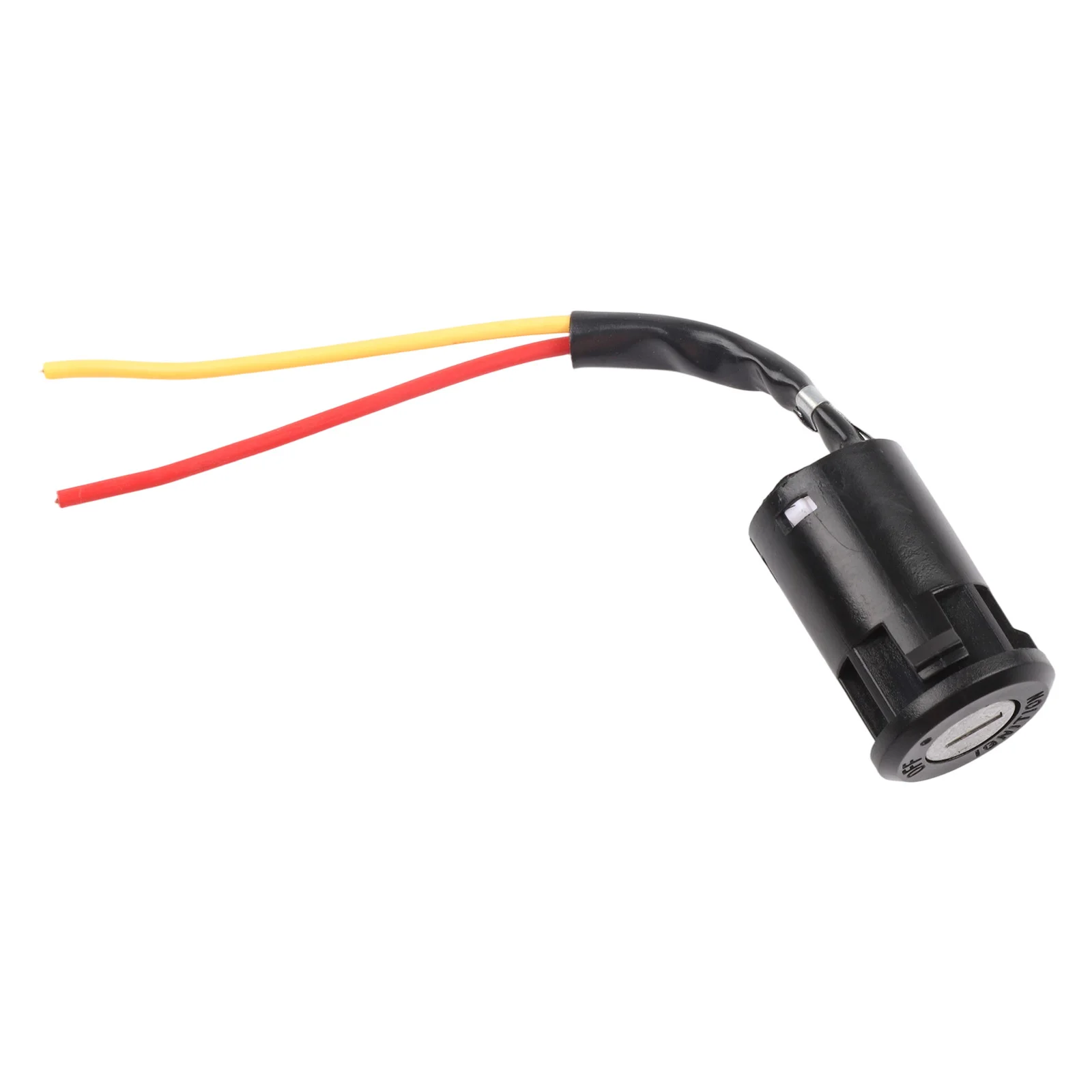 For Electric Scooter EBike For Ignition Key Switch Lock 2 Wire Position Replacement Part with 2 Keys Plastic Metal