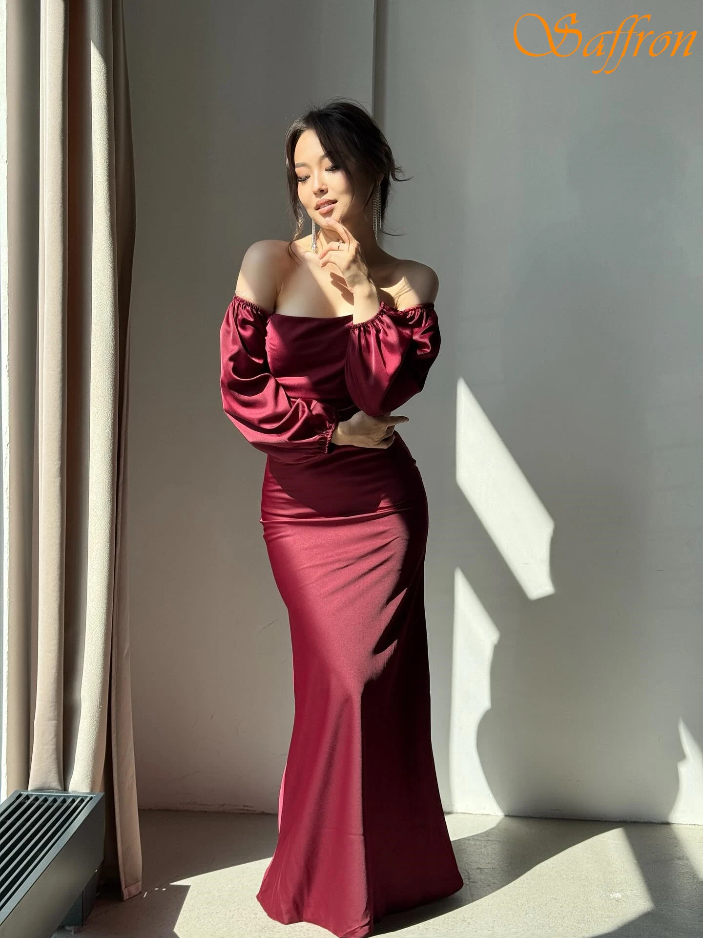 

Customized Mermaid Boat Neck Elegant Formal Evening Dress Fashion Temperament Bespoke Occasion Gowns High Quality Party Dress