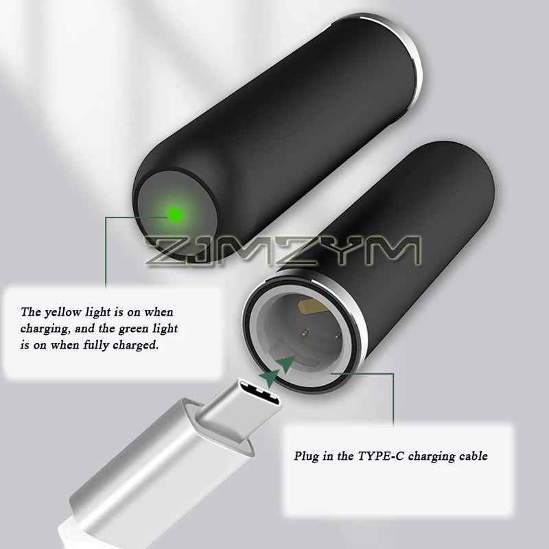 فرشاة أسنان كهربائية قابلة لإعادة الشحن ، محمولة ، بشعيرات ناعمة ، مقاومة للماء ، صوتية ، منقسمة ، 5 أوضاع