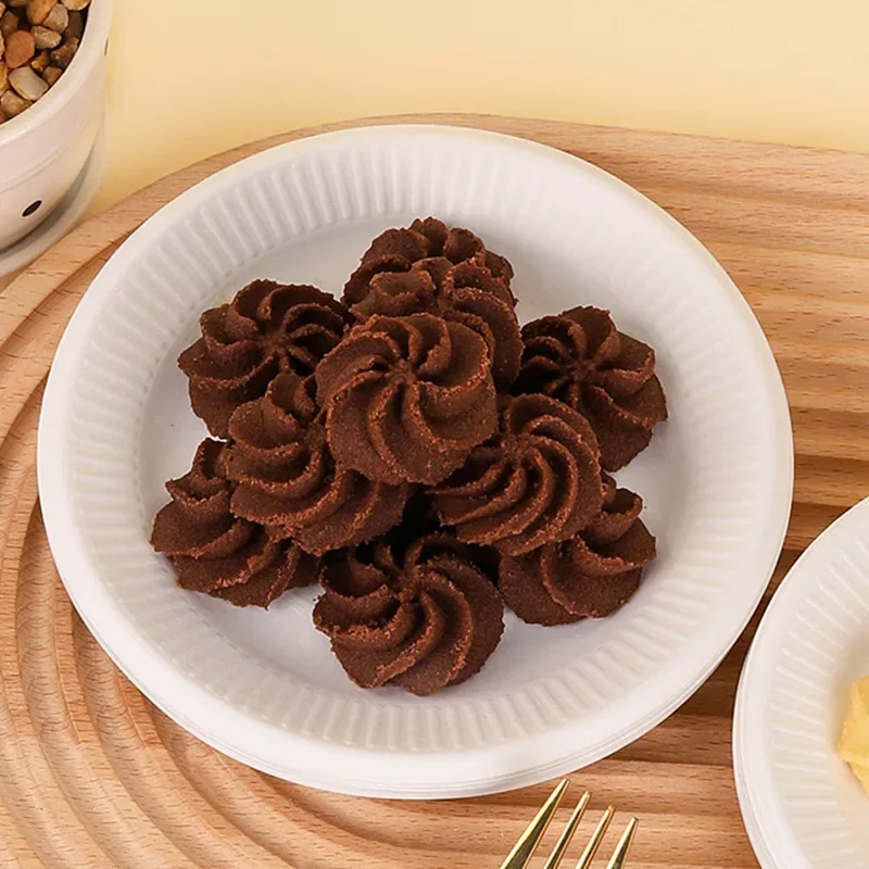50pcs Disposable Plates DIY Birthday Party Decoration Plates Food Grade Biodegradable Household Barbecue Tableware Paper Plates