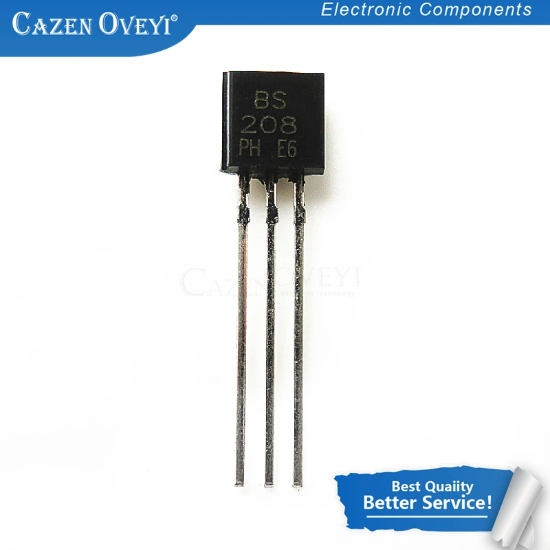 

IC Chipset 5pcs/lot BS250 = BS208 45V 0.23A 0.7W TO-92 In Stock