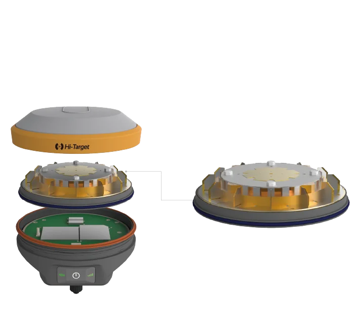 V90 Plus GNSS RTK Receiver Hi-target GPS Surveying Instrument