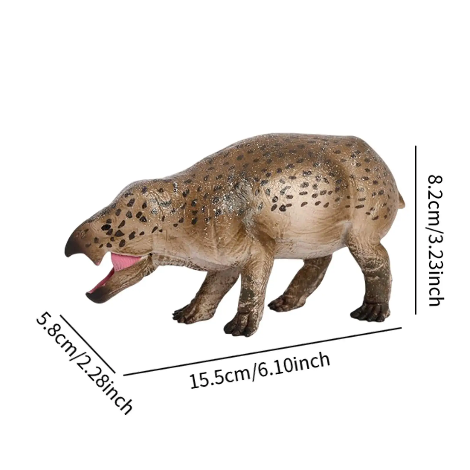 Realistisch gedetailleerd actiefiguur PVC dierenfiguur ambachtelijke feestdecoratie educatief speelgoedcollectie dierenbeeldje model
